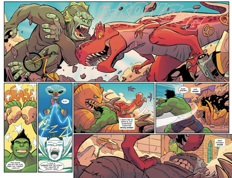 Illustration for article titled Moon Girl And Devil Dinosaur and Moana kick off the next generation of superheroes
